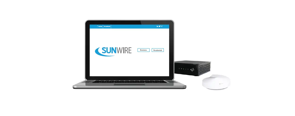 Sunwire Hitron Cda3 W/ M5 Deco Home Internet User Guide