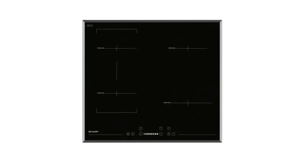 Sharp Kh-6i27cs00-eu Electric Induction Hob User Manual Sharp Kh-6i27cs00-eu Electric Induction Hob User Manual