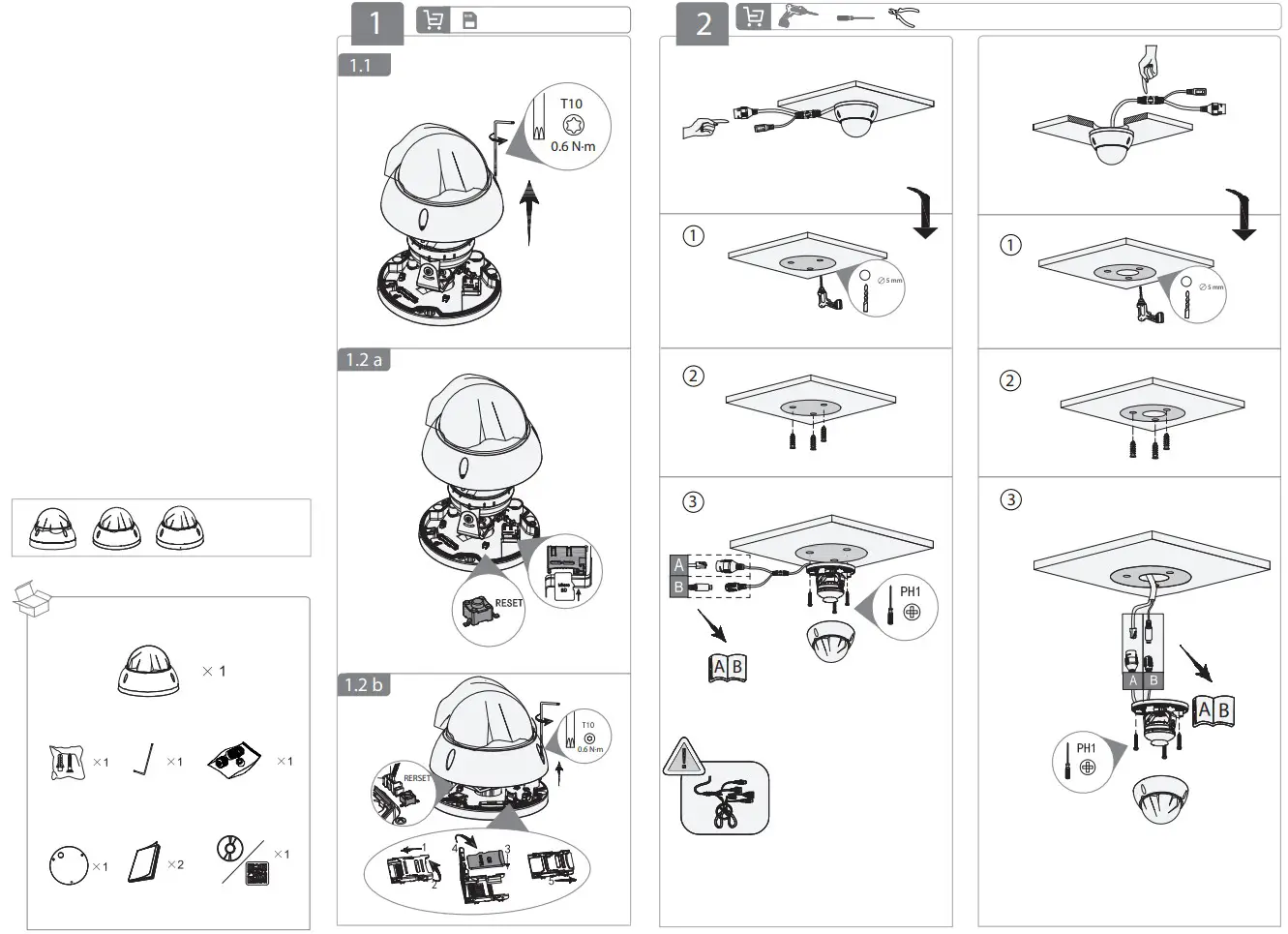 dahua IPC-HDBW5541R Dome Network Camera - fig