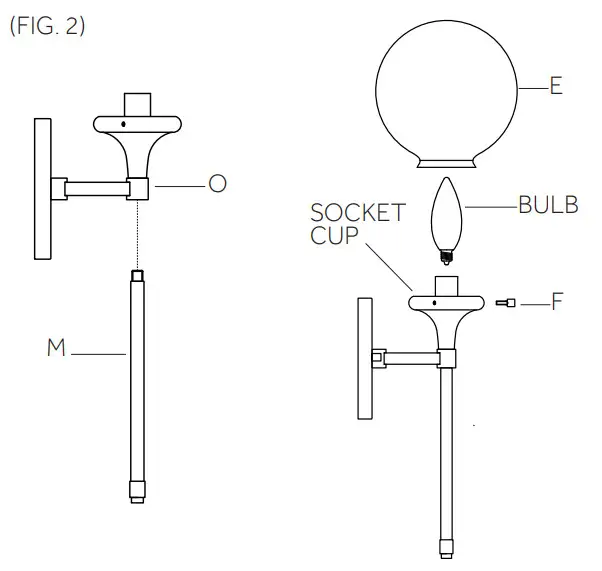 SIGNATURE HARDWARE 479874 17 Inch Tall Wall Sconce - TOOLS AND MATERIALS 10
