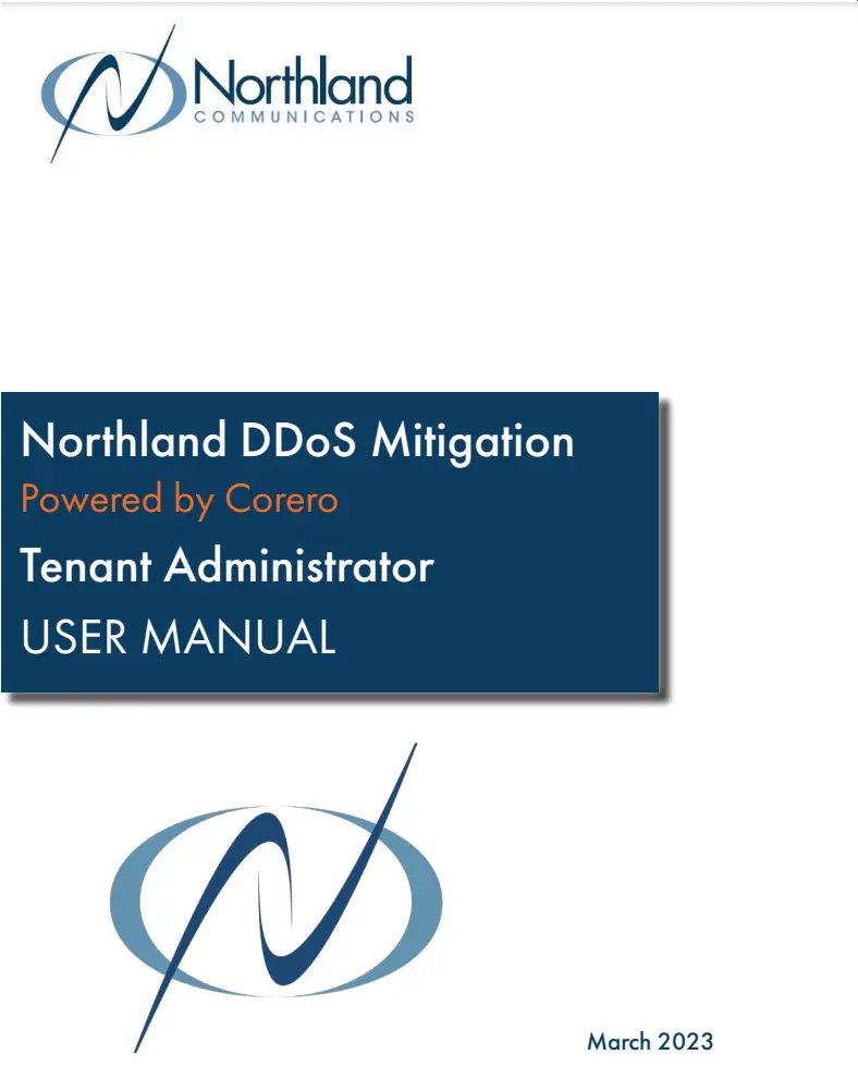 NORTHLAND COMMUNICATIONS DDoS Mitigation Tenant User