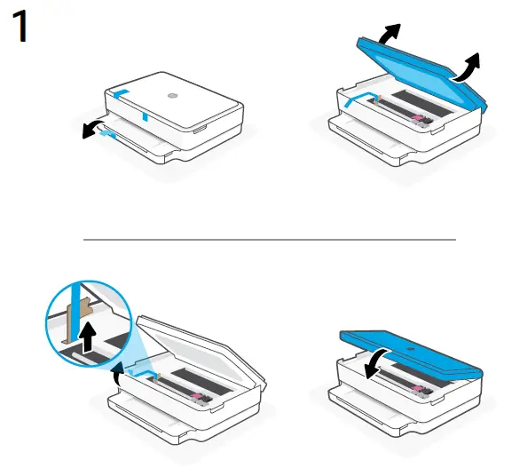 ENVY 6000e Printer 1