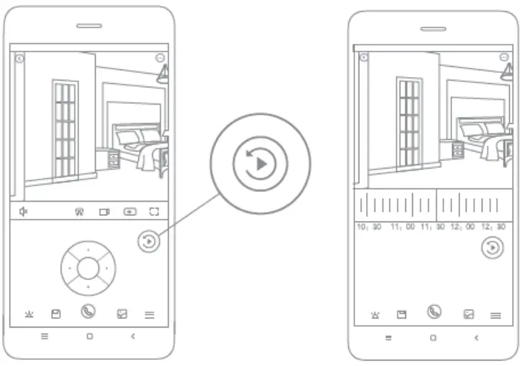 imilab CMSXJ16A Home Security Camera - Playback