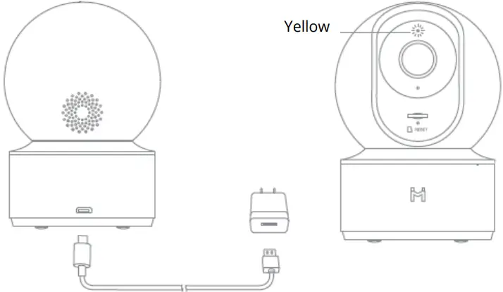 imilab CMSXJ16A Home Security Camera - USB adapter