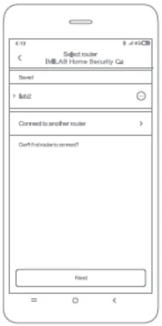 imilab CMSXJ16A Home Security Camera - network to connect