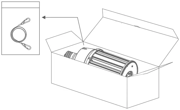 RAB Lighting HIDFA XXS EX39 8CCT BYP 5SP RAB LED Corn Cob - fig 4