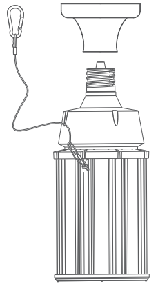 RAB Lighting HIDFA XXS EX39 8CCT BYP 5SP RAB LED Corn Cob - fig 6