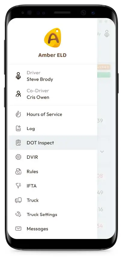 Apps Amber ELD Application for Android Driver-fig-5