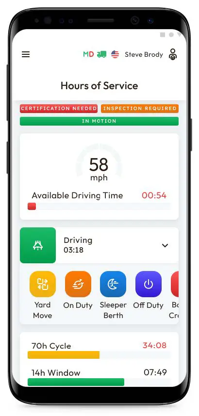 Apps Amber ELD Application for Android Driver-fig-9