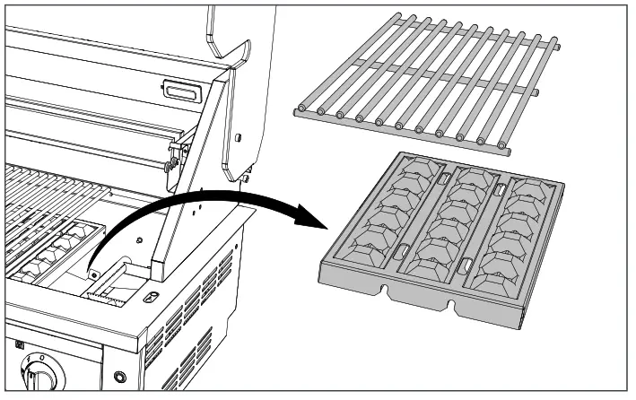 NEWAGE 66913 36 Inch Liquid Propane 5 Burner Grill - fig 13