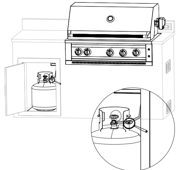 NEWAGE 66913 36 Inch Liquid Propane 5 Burner Grill - fig 17