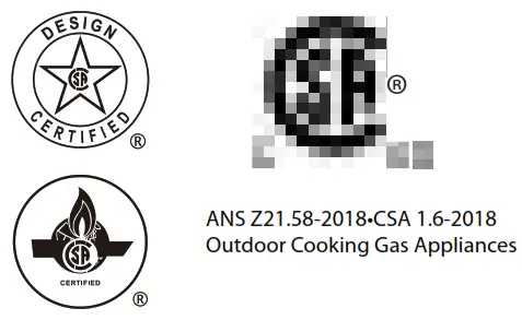 NEWAGE 66913 36 Inch Liquid Propane 5 Burner Grill - fig 23