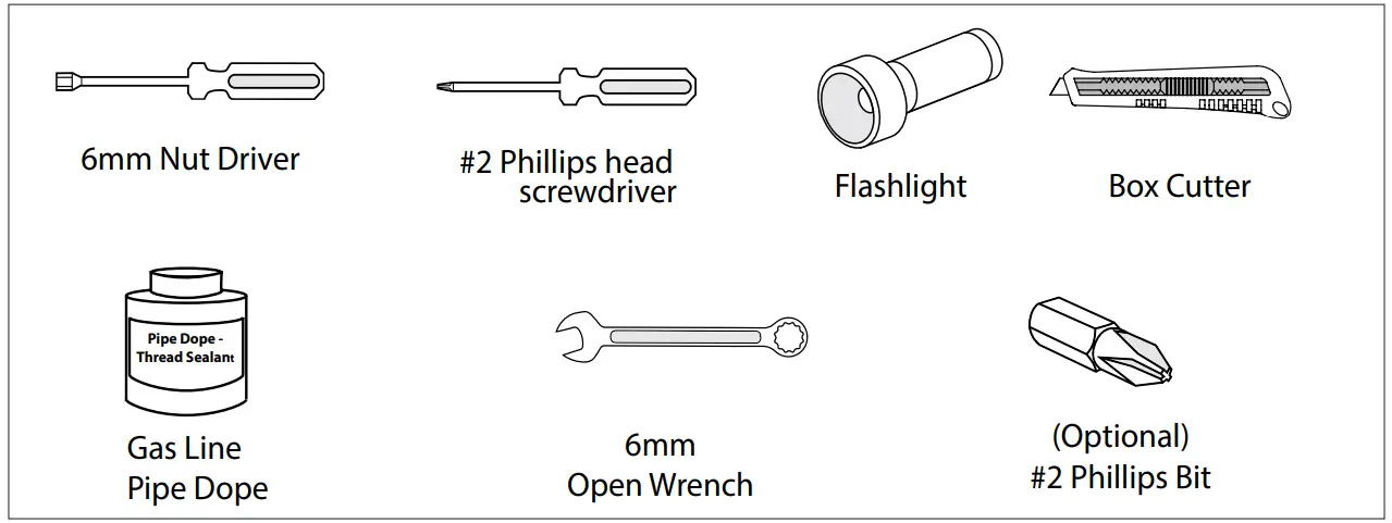 NEWAGE 66913 36 Inch Liquid Propane 5 Burner Grill - figure 10
