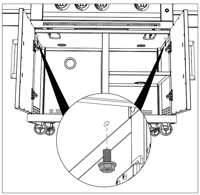 NEWAGE 66913 36 Inch Liquid Propane 5 Burner Grill - figure 14