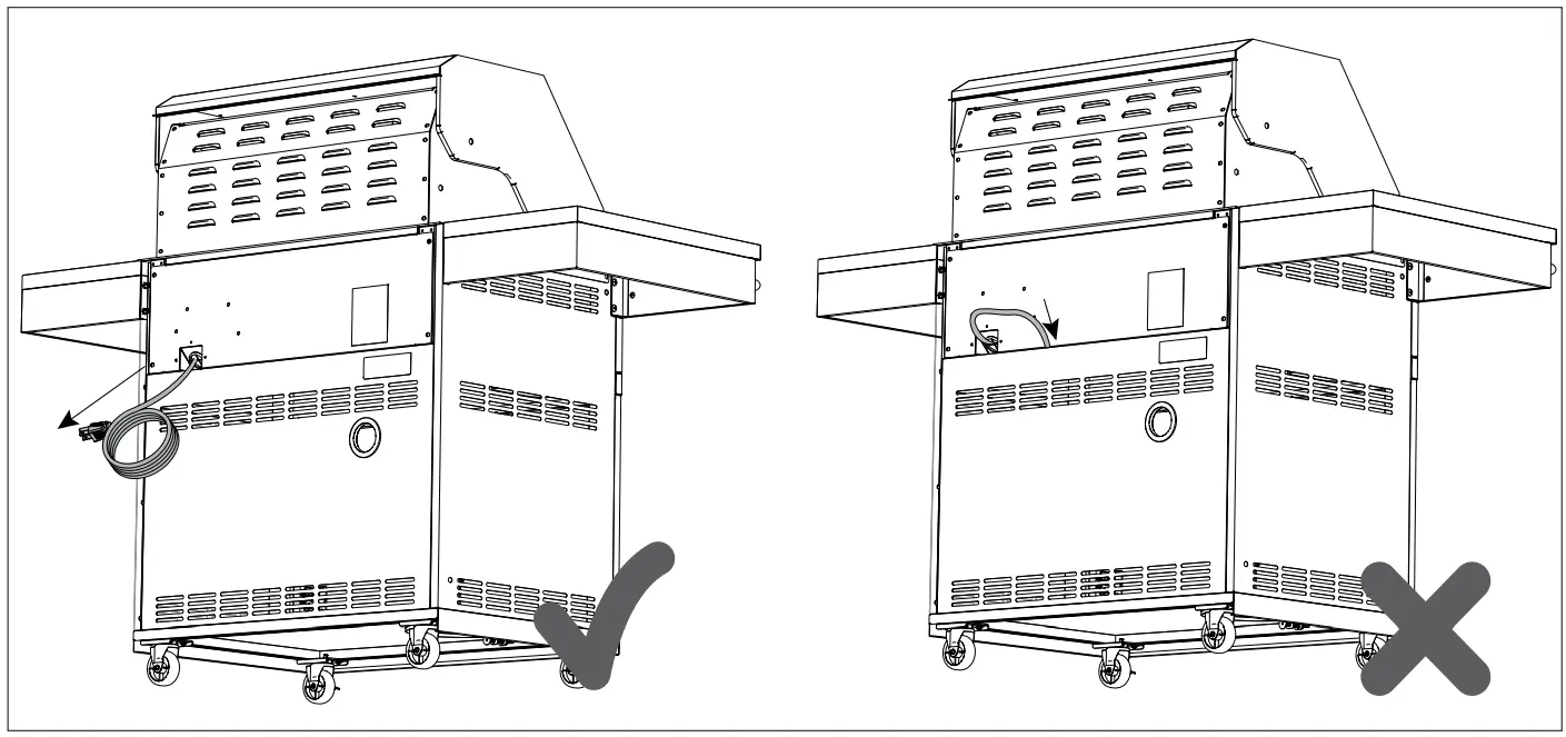 NEWAGE 66913 36 Inch Liquid Propane 5 Burner Grill - figure 16