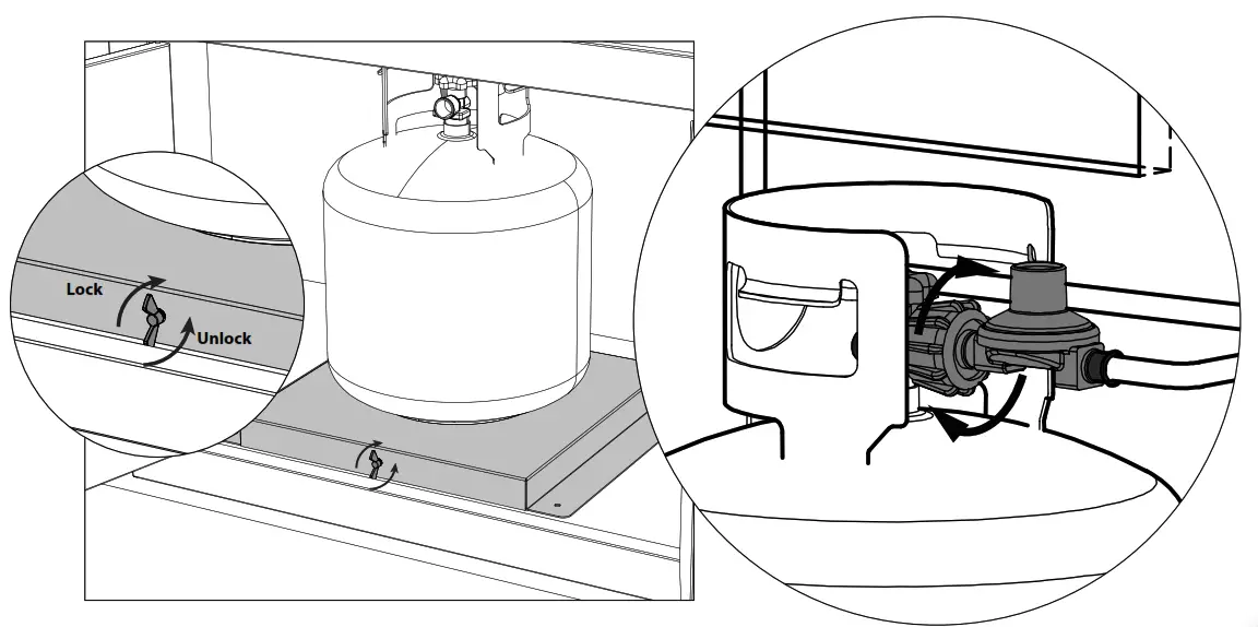 NEWAGE 66913 36 Inch Liquid Propane 5 Burner Grill - figure 28