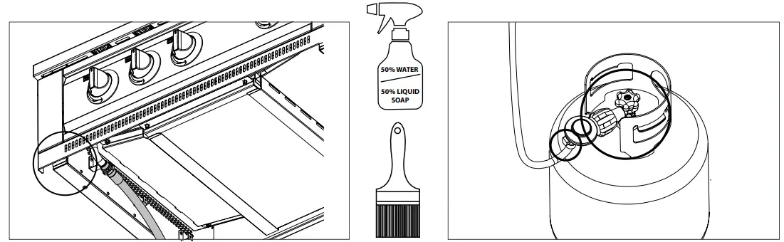 NEWAGE 66913 36 Inch Liquid Propane 5 Burner Grill - figure 4