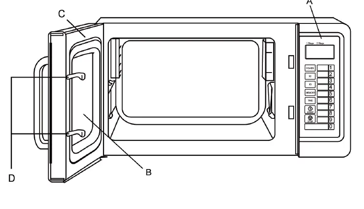 General-GEW1000D-Commercial-Microwave-Oven-fig-5