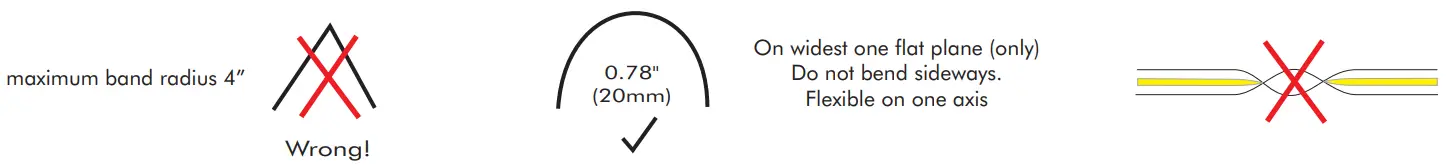 LED WORLD FA 480 5 12V X No Spot COB Lighting LED Flex Strip - Flex Strip1