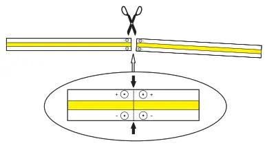 LED WORLD FA 480 5 12V X No Spot COB Lighting LED Flex Strip - SOLDERING2