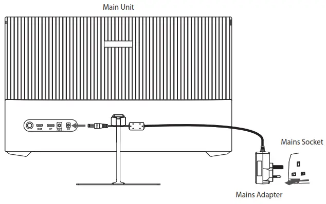 ADX A24GMF22 FIRESIGHT HF165 24 Inch 165Hz Gaming Monitor - Mains Supply