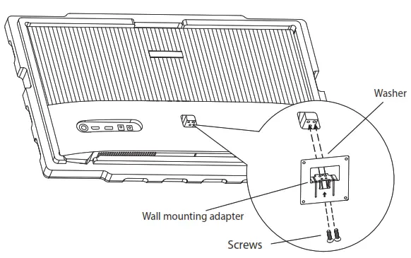 ADX A24GMF22 FIRESIGHT HF165 24 Inch 165Hz Gaming Monitor - Wall Mounting