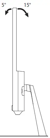 ADX A24GMF22 FIRESIGHT HF165 24 Inch 165Hz Gaming Monitor - angle