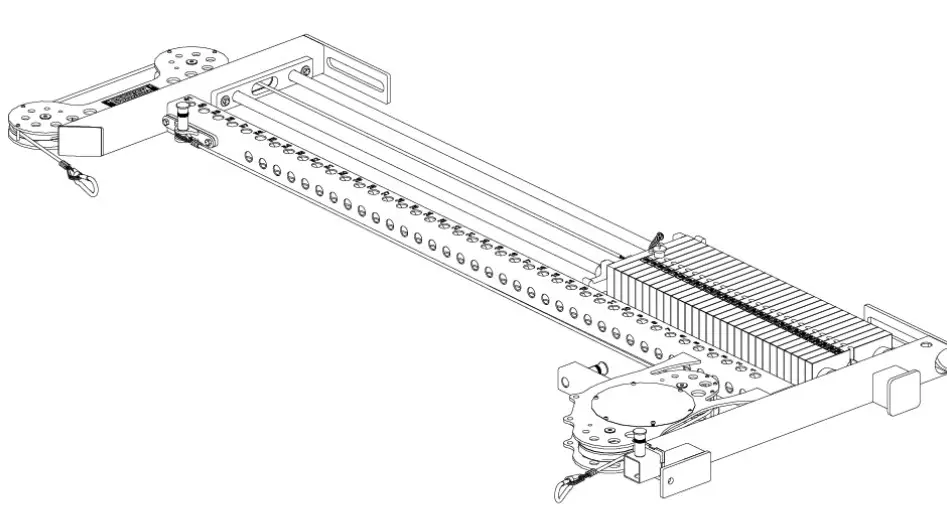 SORINEX P02283 Lat Pull Low Row Machine - ASSEMBLY 1