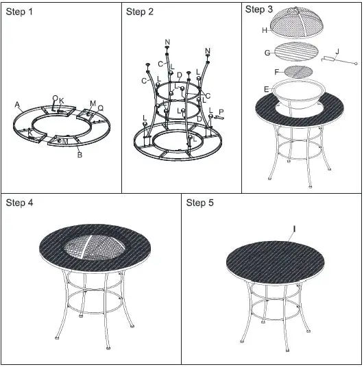 Alpulon-ZMWV319-Outdoor-Steel-Fire-Pit-Dining-Table-fig-2