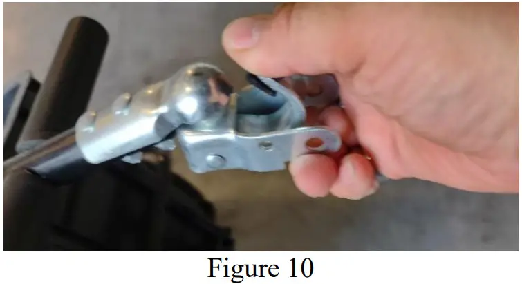 CHALLENGER J2800 Scooter Trailer - pull the spring