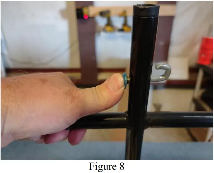 CHALLENGER J2800 Scooter Trailer - securely locked