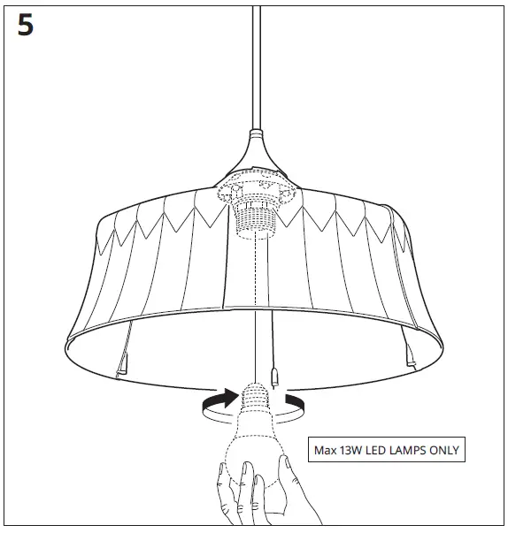 IKEA-TROLLBO-Pendant-Lamp-Instruction-FIG-9