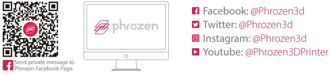 phrozen SONIC 4K 3D Printer - qr code 2