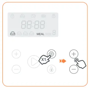 Meowant MW-PF01 Automatic Pet Feeder - Setting 11