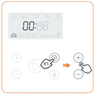 Meowant MW-PF01 Automatic Pet Feeder - Setting 12