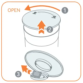 Meowant MW-PF01 Automatic Pet Feeder - Setting 18