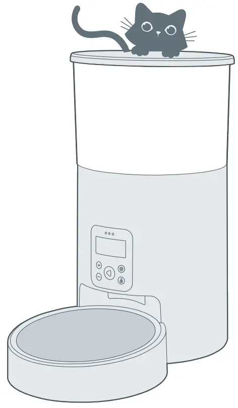 Meowant MW-PF01 Automatic Pet Feeder - fig 1