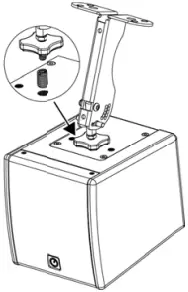 INTUSONIC 4FW50T 4 Inch Passive Wideband Background Music Speaker A4