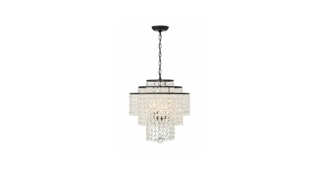 Crystorama Gab-b7304-mk Gabrielle Four Light Chandelier Instruction Manual