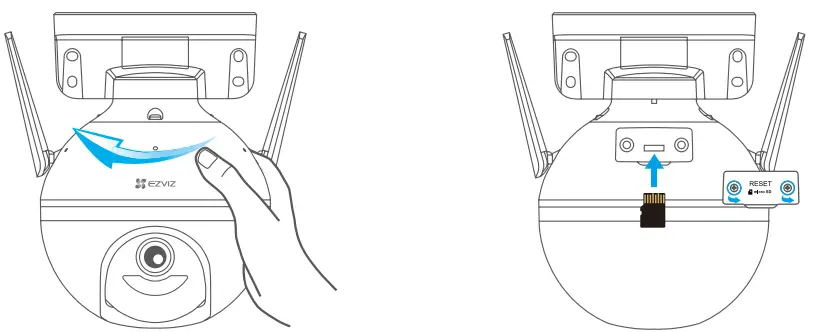 EZVIZ C8C Lite Security Camera - Installation