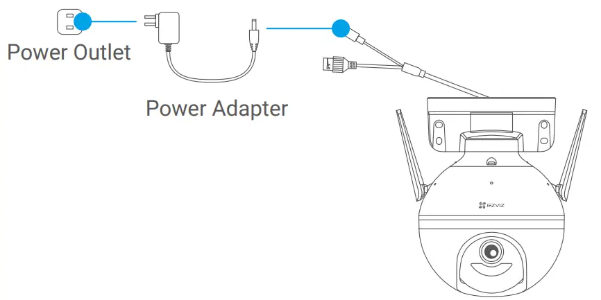 EZVIZ C8C Lite Security Camera - Setup