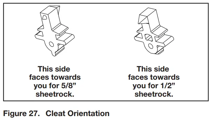 Jandy AquaLink RS Control Systems - Cleat Orientation