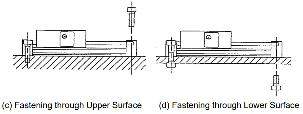 SMC ML2B Series Hyrodless Monosashi Kun Stroke Reading Cylinder - nstallation of Cylinder 1