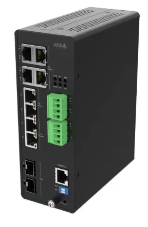 AXIS D8208-R Industrial PoE++ Switch