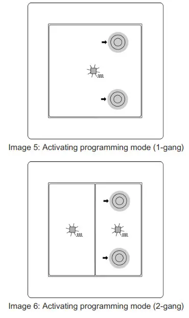 KNX 5171 Gira Button Rocker - address
