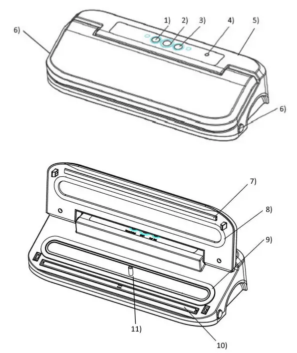 Steba VK 7 Vacuum Cleaner - Parts