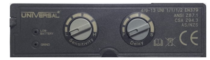 UNIVERSAL HORIZON 9-13 Automatic Welding Helmet - adjustment 2