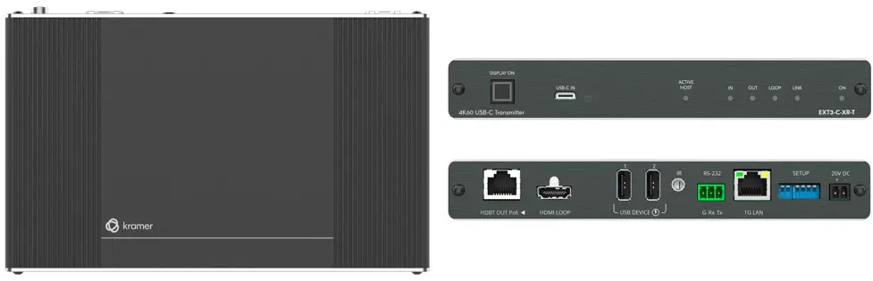 Kramer-EXT3-C-XR-T-4K60-USB-C-Transmitter-product