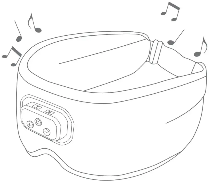 Seekas SK 60 Bluetooth Musical Sleeping Eye Mask