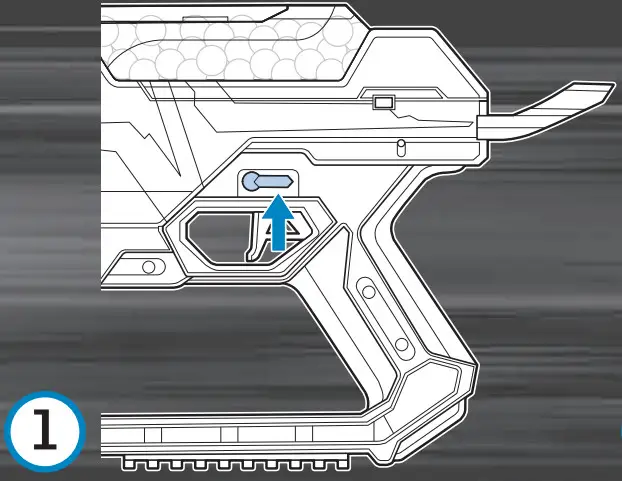 Hasbro FUEL 20 Nerf Hyper Fuel 20 Blaster - FIRE TIRER 1